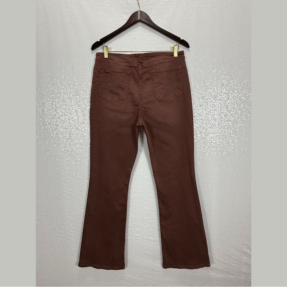 BDG Low Rise Flare Pants in Brown - Picture 3 of 10